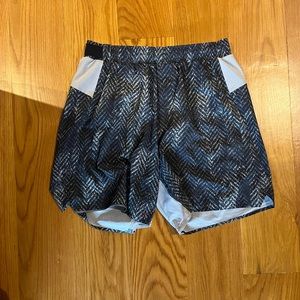 Lululemon surge shorts 6’ (with liner) - size small